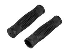 Gripy PRO GRIP gumová oblá dírkovaná, černá