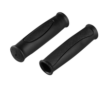 Gripy PRO GRIP gumová hladká/vroubkovaná, černá