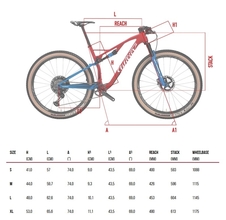 Horské kolo 29 Wilier URTA SLR+GX AXS+KASHIMA+K4 red blue