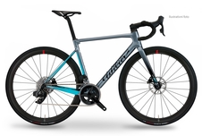 Silniční kolo Wilier ZERO SL Disc+Force AXS D2+NDR38 grey blue