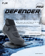Zimní tretry FLR Defender Pro Dial MTB Black