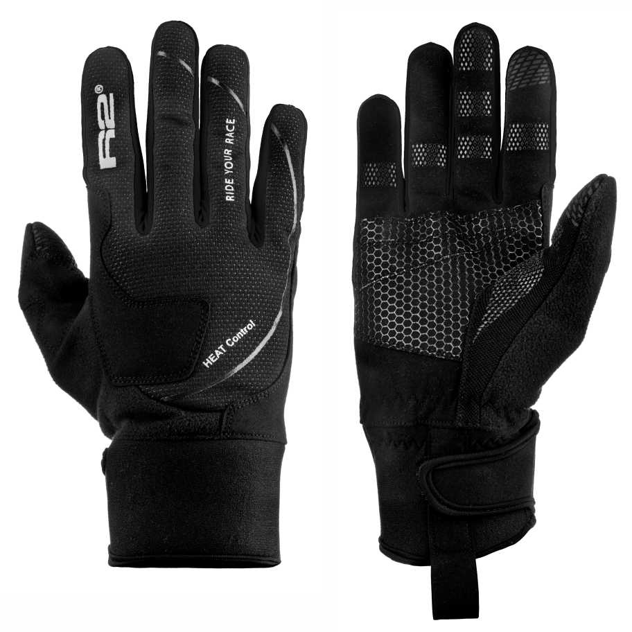 Zateplené rukavice R2 BLIZZARD ATR03D-black