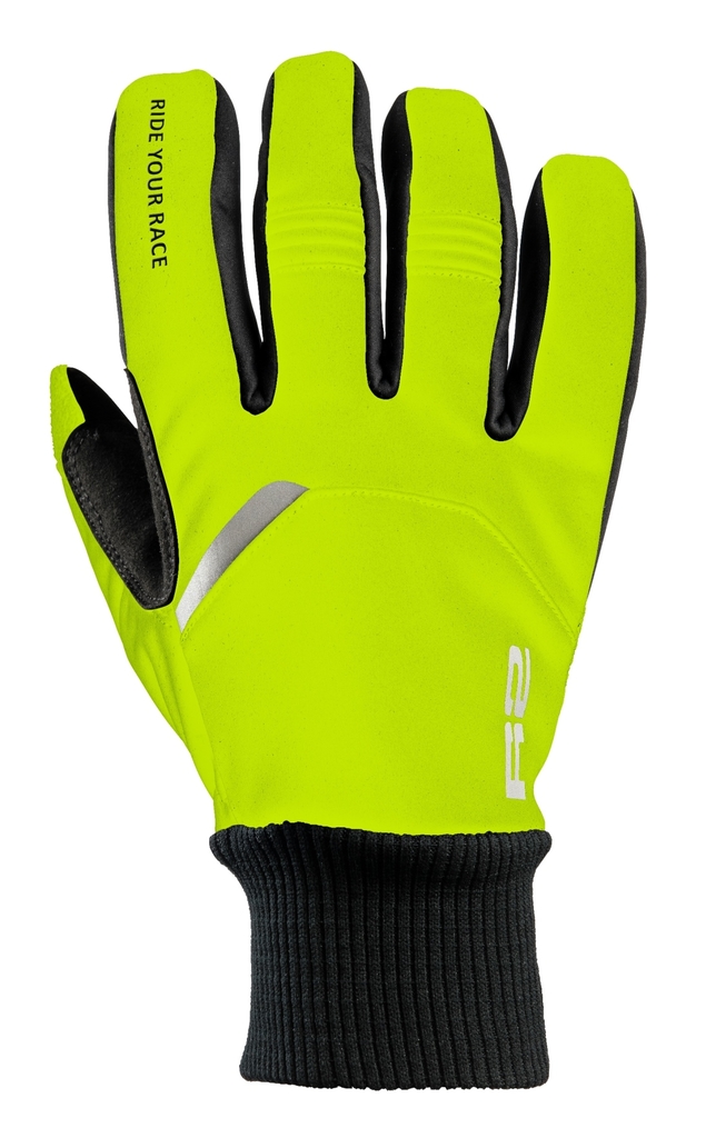 Zateplené rukavice R2 STORM ATR13C-yellow