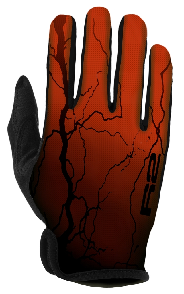 Cyklistické rukavice R2 FLASH ATR44F-orange