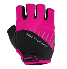 Cyklistické rukavice R2 HOPPY ATR48C-pink