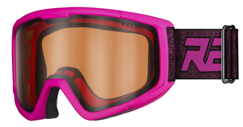Lyžařské brýle Relax SLIDER HTG30A-pink-dětská