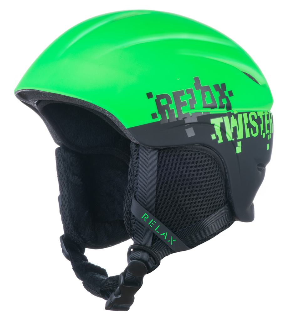 Lyžařská helma Relax TWISTER RH18T-green
