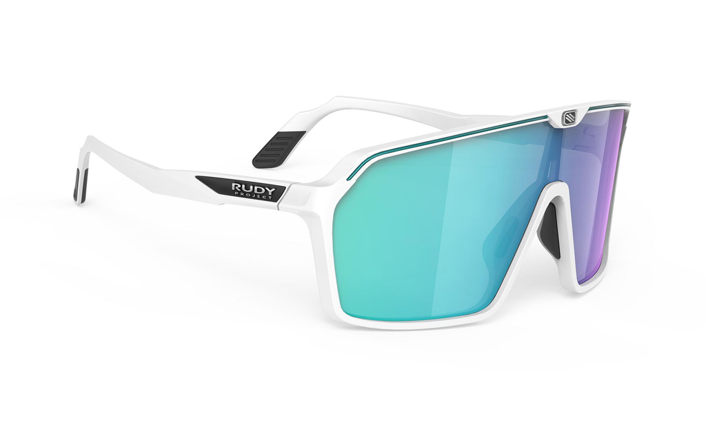 Brýle Rudy Project SPINSHIELD white matte mult. Racing green