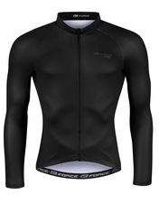Dres Force PURE dlouhý rukáv, černý