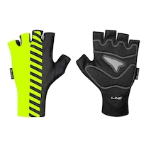 Rukavice Force LINE bez zapínání, fluo-černé