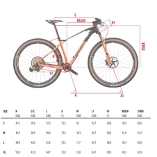 Horské kolo Wilier 29 110X XT 1x12+SID+M966 silv orange