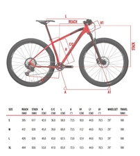 Horské kolo 29 Wilier 503X RACE+XT 2.0+REBA+MT501 red