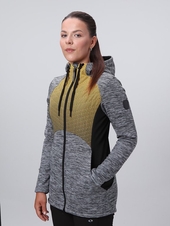 Svetr dámský LOAP GALIMA šedo-žlutý