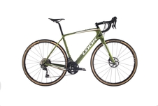 Gravel kolo LOOK 765 Gravel Disc Green Mat White Logo Ekar 1X13 Fulcrum Rapid Red 500