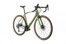 Gravel kolo LOOK 765 Gravel Disc Green Mat White Logo Ekar 1X13 Fulcrum Rapid Red 500