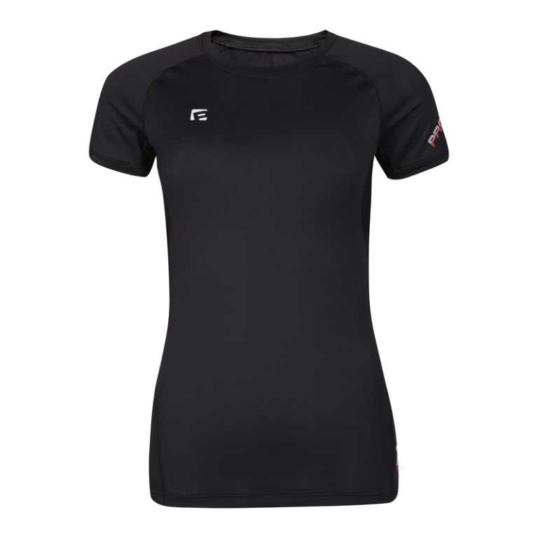 Triko krátké dámské Progress TX NKRZ černé