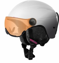 Lyžařská helma Relax TWISTER VISOR RH27U-white
