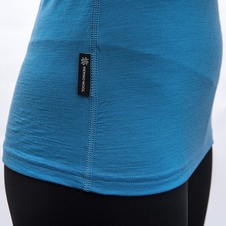 Triko dlouhé dámské SENSOR MERINO IMPRESS modrá/universe