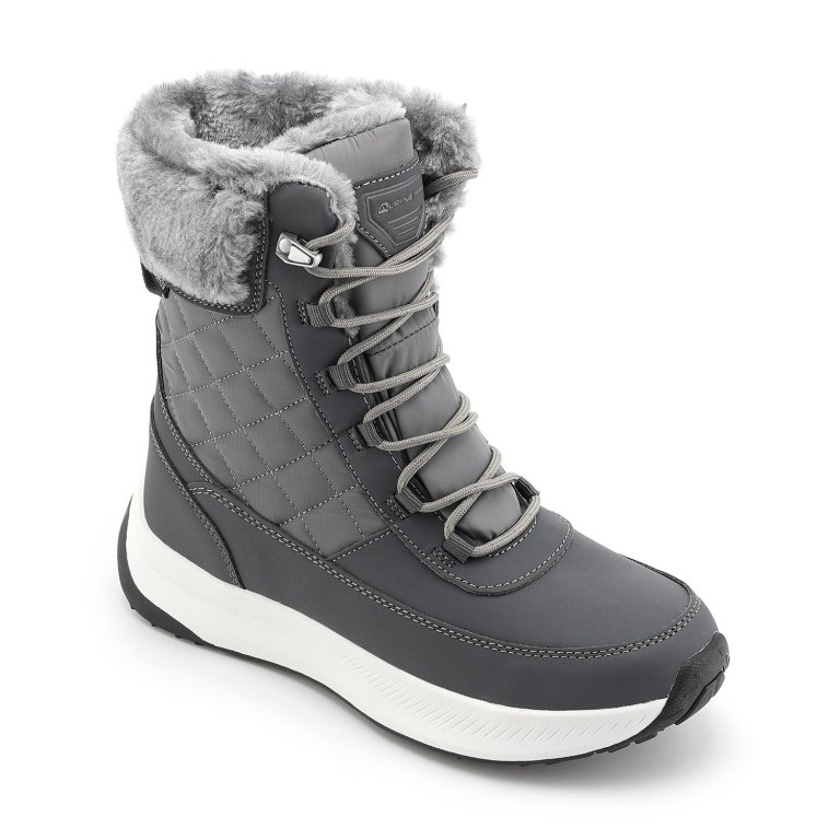 Boty dámské ALPINE PRO ARONA šedé