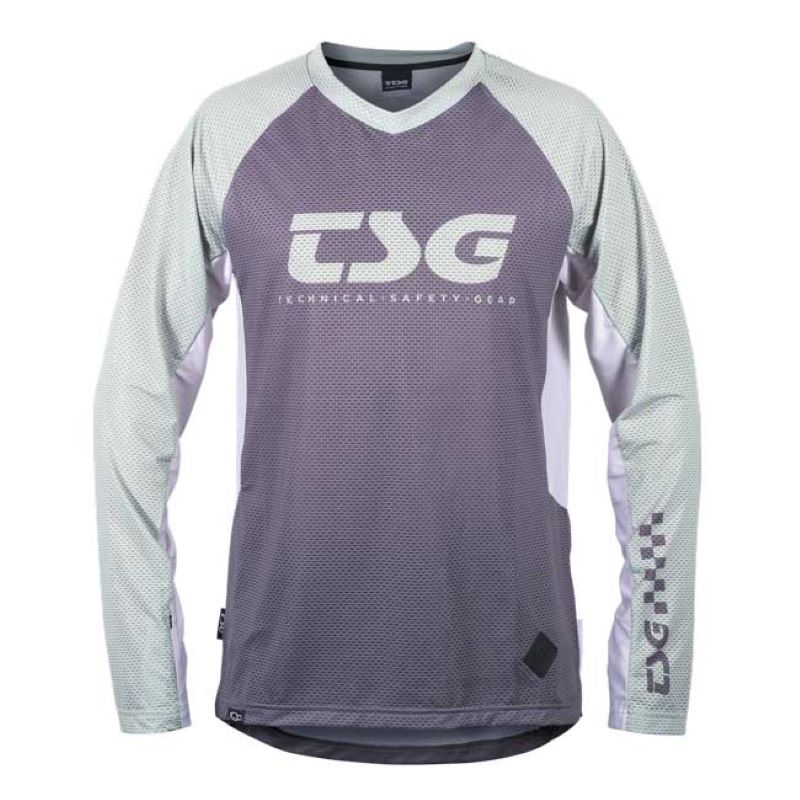 Dres TSG Breeze Jersey dlouhý rukáv limegrey 
