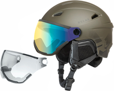 Lyžařská helma Relax STEALTH RH24A4-green