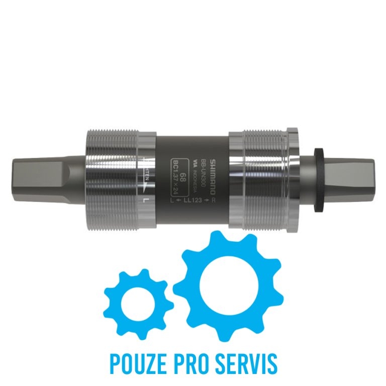 Osa středová Shimano BB-UN101 68-122,5