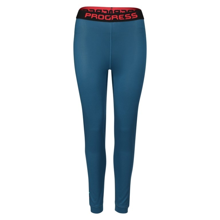 Spodky dlouhé dámské Progress TX SDNZ petrolejové