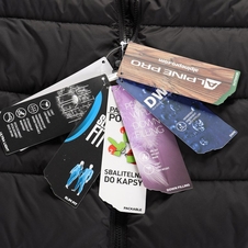 Bunda dámská ALPINE PRO ROGITA péřová černá