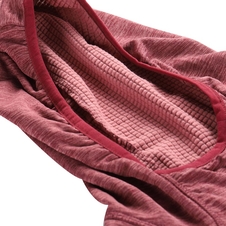 Mikina dámská ALPINE PRO ROLTA rychleschnoucí růžová