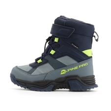 Boty dětské ALPINE PRO NERO s membránou PTX modré