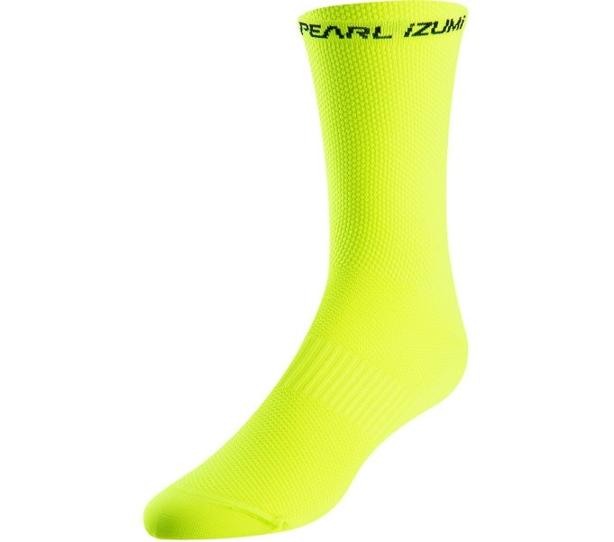 Ponožky Pearl Izumi Elite Tall sock fluo yellow