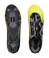Tretry FORCE MTB SCORE, fluo-černé