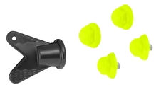 Tretry FORCE MTB SCORE, fluo-černé