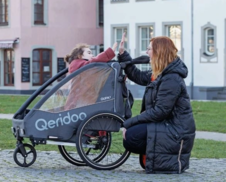 Vozík QERIDOO Qupa2 Blue