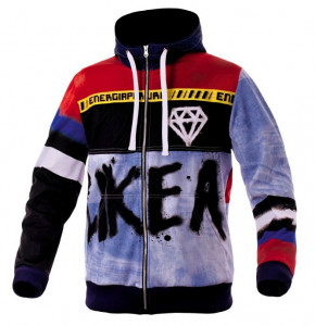 Mikina s kapucí na zip junior ENERGIAPURA DIAMOND JR