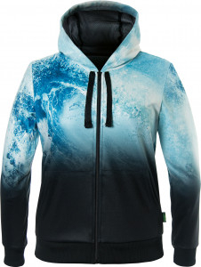 Mikina s kapucí na zip ENERGIAPURA KALMAR LIFE LADY WAVE
