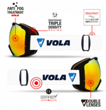 Lyžařské brýle VOLA FAST Pacific