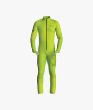 Lyžařská kombinéza s chrániči ENERGIAPURA GLOBE ACID GREEN SPEED