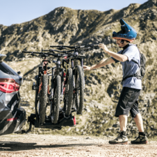 Nosič kol na tažné Thule VeloSpace XT 939 BLACK + adaptér 938-1 pro 4. kolo_4