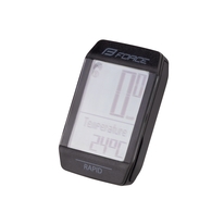 Cyklopočítač FORCE RAPID, 16 funkcí, bezdrát, černý