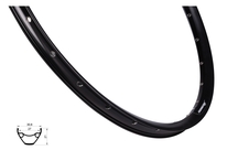 Ráfek REMERX RX 3027 DISC 584x27, 28děr, černý