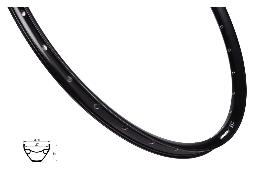 Ráfek REMERX RX 3027 DISC 622x27, 32děr, černý