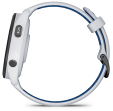 Forerunner 265, luneta Black, pouzdro White, řemínek silicone WhiteBlue_3
