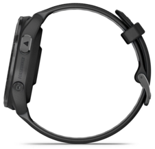 Forerunner 965, titanová luneta Carbon Grey DLC, pouzdro Black, řemínek silicone BlackGrey_3