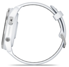Forerunner 965, titanová luneta, pouzdro White, řemínek silicone WhiteGrey_3