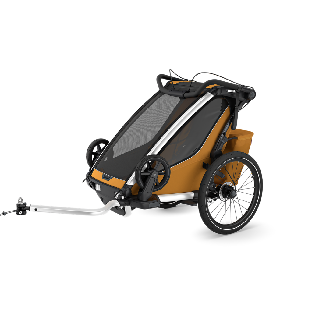 Vozík za kolo Thule Chariot Sport 2 G3 SINGLE Natural Gold