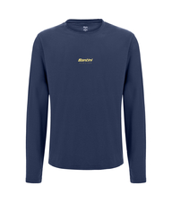 Triko s dlouhým rukávem SANTINI Brand Blue