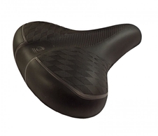 Sedlo DDK City Comfort Artwork černé s elastomery