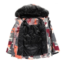 Bunda dětská ALPINE PRO WERDO s membránou PTX růžová pale mauve