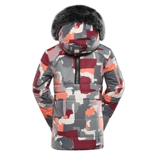 Bunda dětská ALPINE PRO WERDO s membránou PTX růžová pale mauve